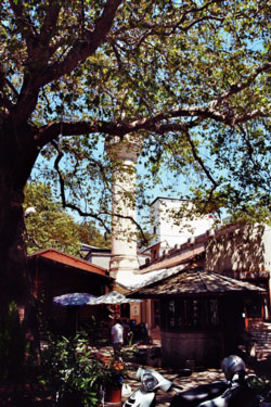 Vorhof einer Moschee